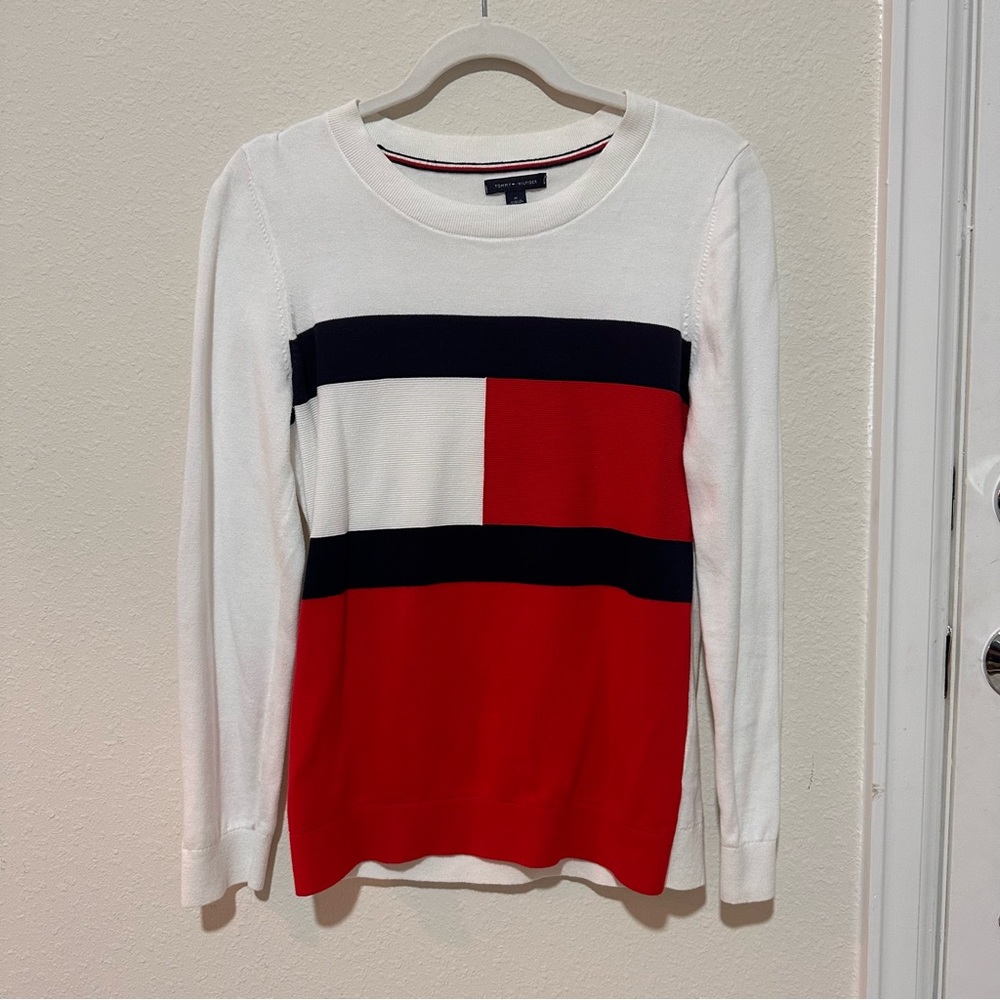 White sweater - Tommy Hilfiger